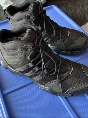 adidas TERREX Black Men's Waterproof Hiking Boots 10